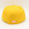 New Era Mens 1996 World Series New York Yankees 59Fifty Fitted Hat 70580173 Gold, Pink Brim