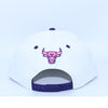 New Era Mens 950 Chicago Bulls Chibul Note Snap Back Hat 70582296 White/Purple
