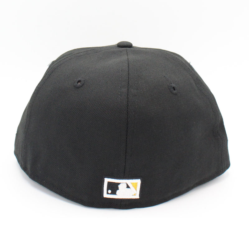 New Era Mens 59 Fifty Pittsburgh Pirates 1971 Ws Grey Brim Fitted Hat 70585329 Black