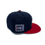 New Era Mens 59 Fifty St. Louis Cardinals 2006 Ws Fitted Hat 70587388 Navy/Scarlet