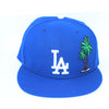 New Era Mens 59 Fifty Los Angeles Dodgers Palm Tree Fitted Hat 70587457 Blue