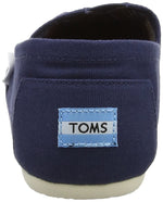 Toms Mens Classics Canvas Alpargata Slip-On Shoes 001001A07 Navy