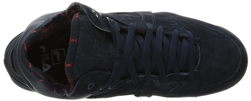 Fila Men's The cage Fashion Sneaker, Navy Red, 10.5 M US