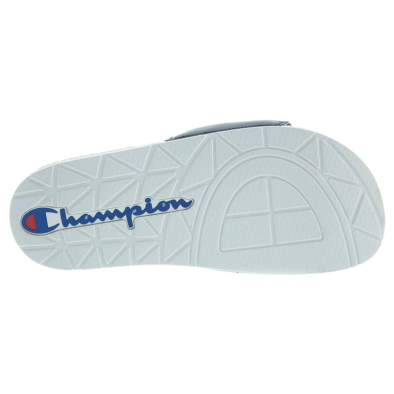 Champion Unisex Slides Sandals Flip Flops Cm100137M Navy/White M10-W12