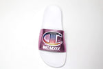 Champion Unisex Slides Sandals Flip Flops Cm100134Y Metallic Pink M7-W9