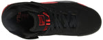Fila Men's M Squad Black/Red Hightop Basketball Shoes (8)