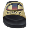 Champion Unisex Slides Sandals Flip Flops Cm100130M Metallic Gold M8-W10