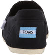 Toms Mens Classics Canvas Alpargata Slip-On Shoes 001001A07 Black