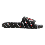 Champion Unisex Repeat Slides Sandals Flip Flops CM100079M Black/Black M13-W15