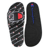 Champion Unisex Repeat Slides Sandals Flip Flops CM100079Y Black/Black Y5-W7