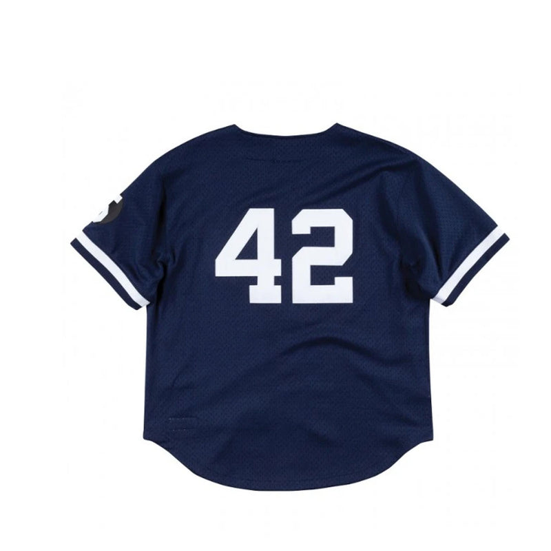 Mitchell & Ness Mens Mlb Ny Yankees T-Shirt ABBFGS18009-NYYNAVY99MRI Navy