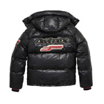 Avirex Mens All-Star Hooded Parka Jacket AVF201O50-001 Jet Black