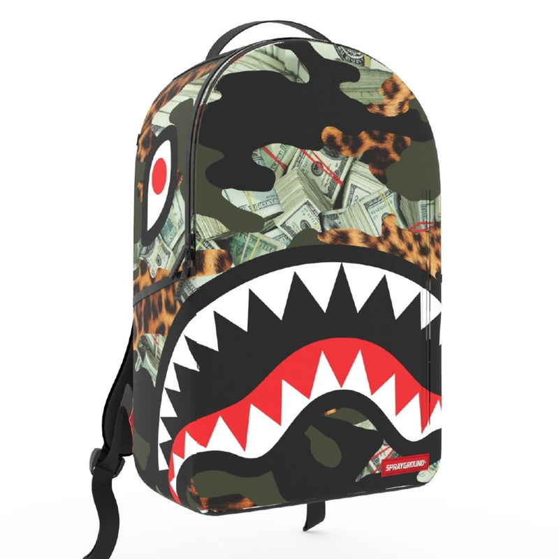 Sprayground Kids Hero Shark Backpack B3031 Black/White