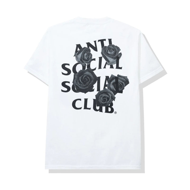 Anti Social Club Mens Bat Emoji  T-Shirt BAEMTW-WHT White