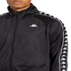 Kappa Mens Authentic 222 Banda Anniston Sweatshirt 3502050-F66 Black-Black Xxl