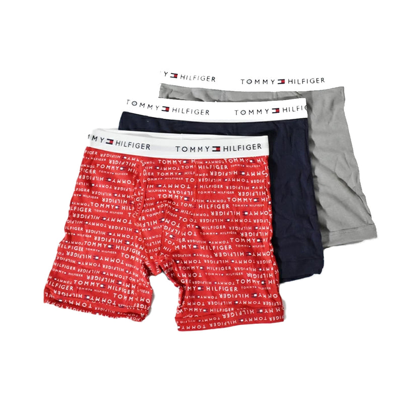 Tommy Hilfiger Mens Stretch Brief 3 Pack Boxers 09TE015-619 Turnip
