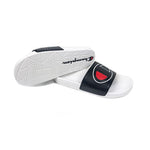Champion Unisex Slides Sandals Flip Flops CM100065M White/Black M11-W13