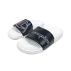 Champion Unisex Slides Sandals Flip Flops CM100065M White/Black M13-W15