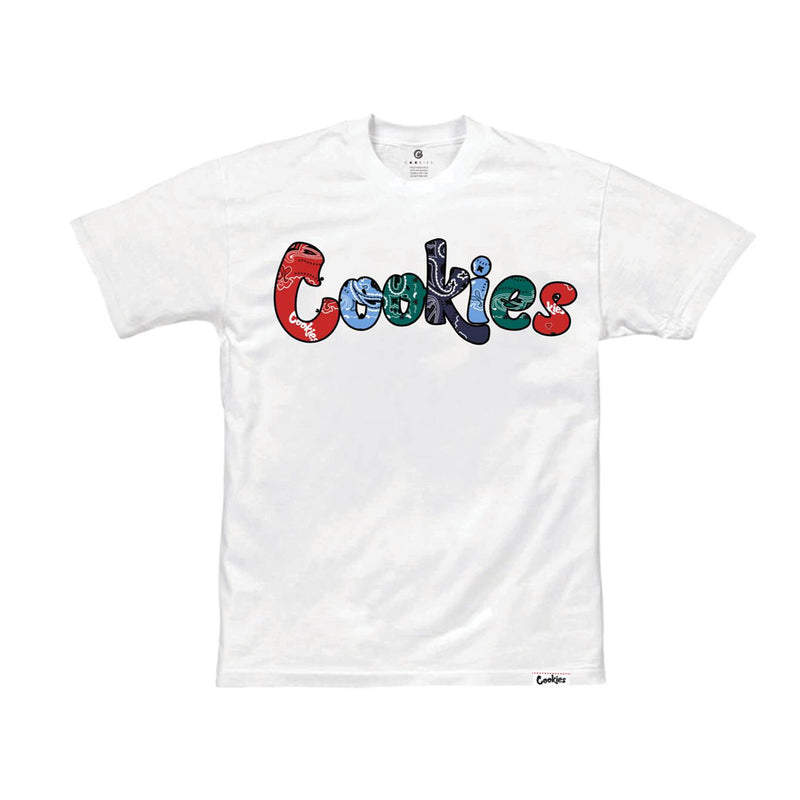 Cookies Mens Level Up Logo Tee T-Shirts 1552T5069-5955225 White/Multi