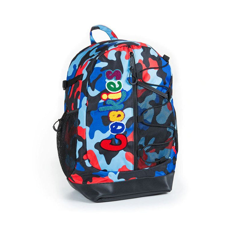 Cookies Unisex Cookies Smell Proof "The Bungee" Nylon Backpack 1556A5764-BLUE CAMO