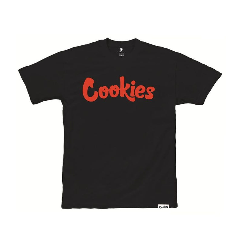 Cookies Mens Original Mint Crew Neck T-Shirt 1556T5735 Black/Red