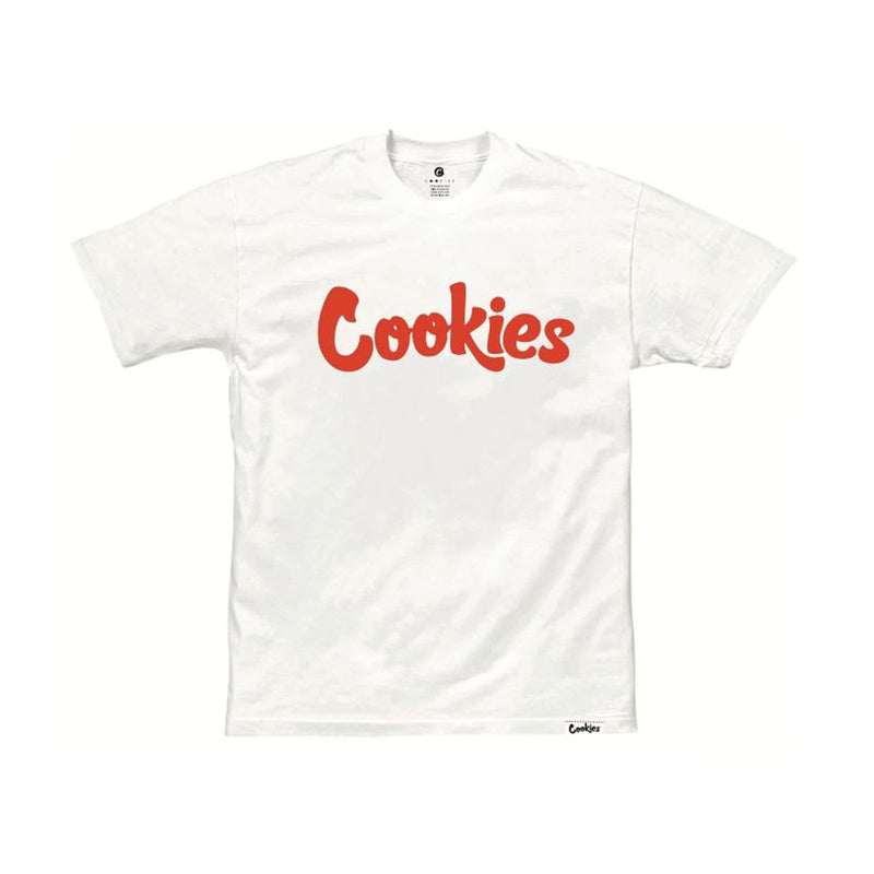 Cookies Mens Original Mint Crew Neck T-Shirt 1556T5735 White/Red