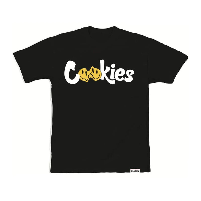 Cookies Mens Melted Smile T-Shirt 1559T6338 Black
