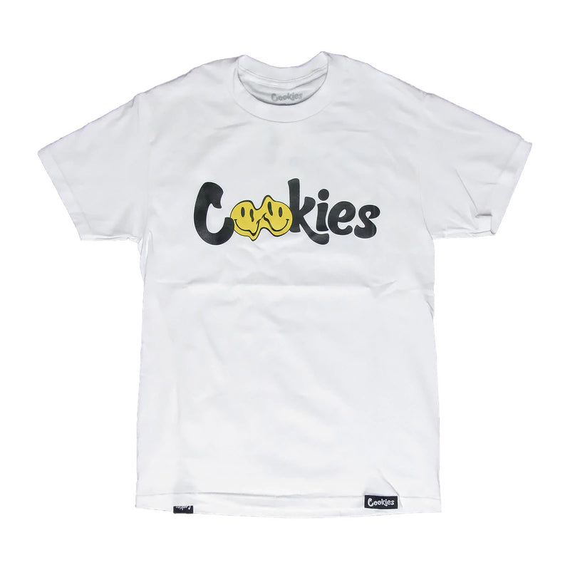 Cookies Mens Melted Smile T-Shirt 1559T6338 White