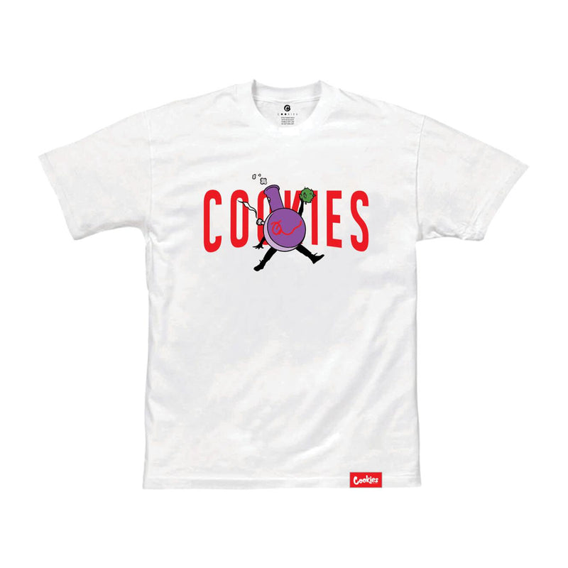 Cookies Mens Bongman Crew Neck T-Shirt 1560T6401 White