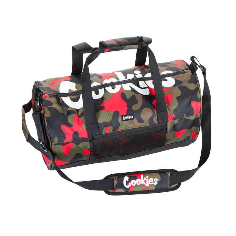 Cookies Unisex Summit Ripstop Duffel Bag 1562A6236 Red Camo