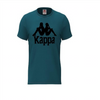 Kappa Mens Authentic Authentic Estessi T-Shirts 304Kpt0-A24 Blue Petrol-Black