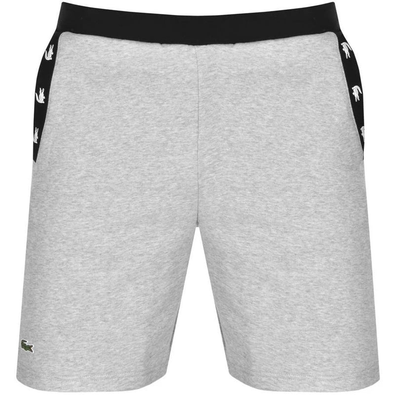 Lacoste Mens Shorts GH5175-80P Silver Chine/Black