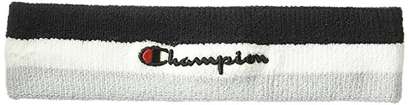 Champion Mens Terry Headband H0546-K51 Black/White