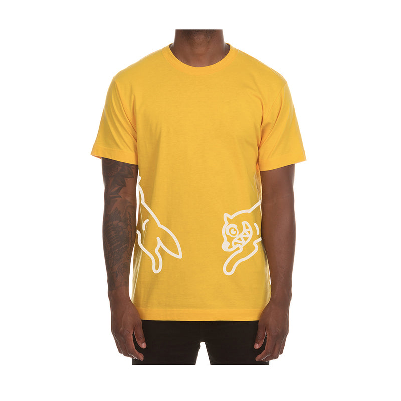 Icecream Mens Chase Ss T-Shirt 421-5203-Yolk Yellow