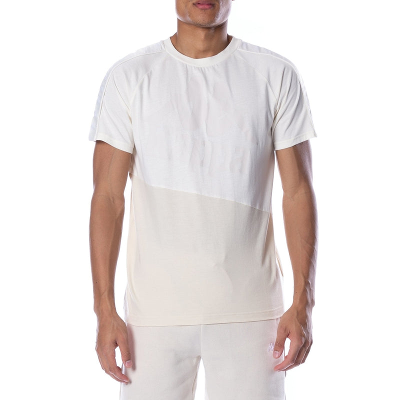 Kappa Mens 222 Banda Baldwin T-Shirts 304Nqb0-951 Grey/White