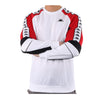 Kappa Mens 222 Banda ARLTON Long Sleeve Sweatshirt 303WBN0-973 White-RED-Black