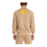 Kappa Mens Authentic Angost Jacket 341B5GW-A0E Beige Irish-Yellow Banana-White Bright