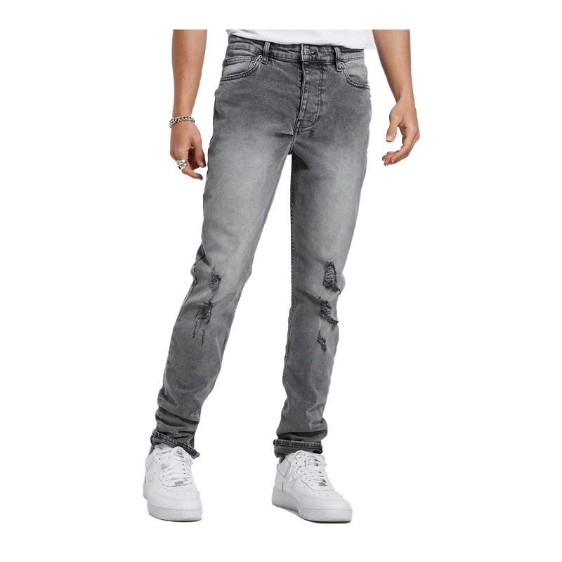 Ksubi Mens Chitch Prodigy Slim Fit Jeans 5000005539-004 Grey