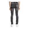 Ksubi Mens Van Winkle Mash Up Skinny Fit Jeans MPF22DJ039-001 Black