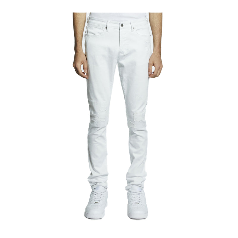 Ksubi Mens Van Winkle Skinny Fit Jeans MSP23DJ029-010 White