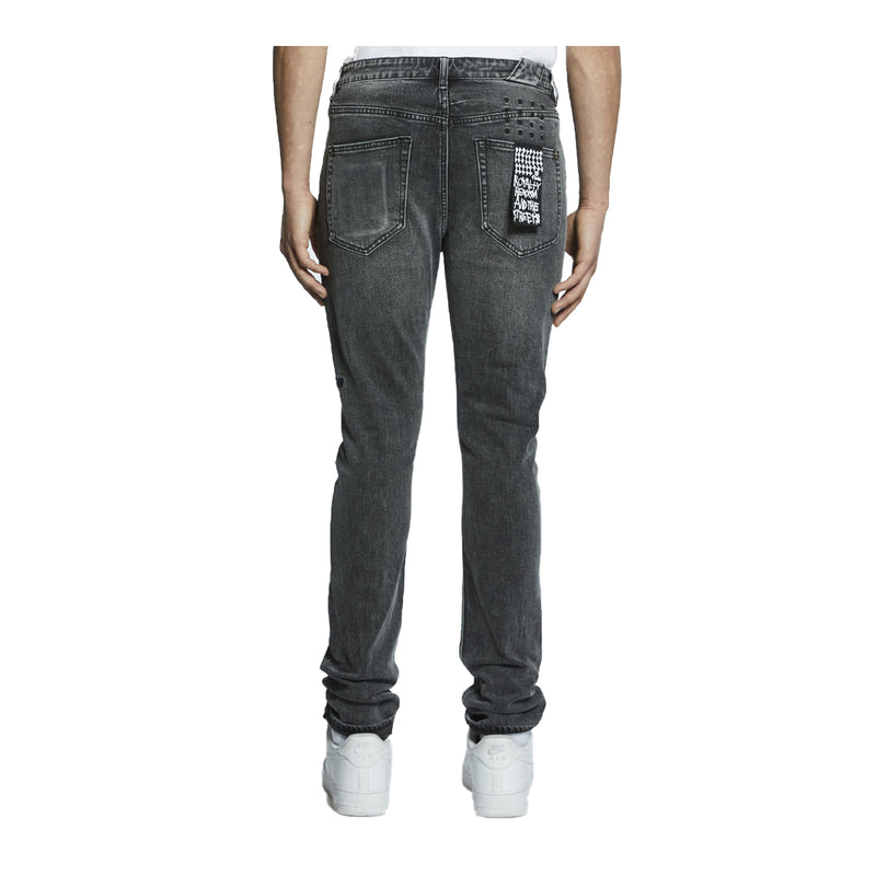 Ksubi Mens Chitch Unearth Slim Fit Jeans MSP23DJ036-001 Black