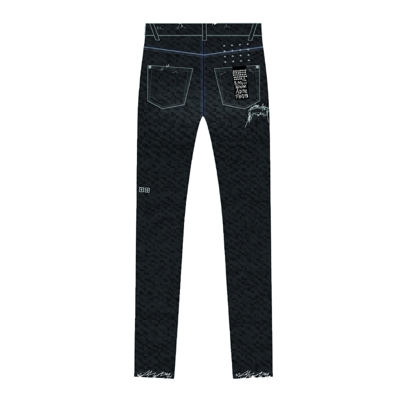 Ksubi Mens Van Winkle Skinny Fit Jeans MSP23DJ072-001 Black