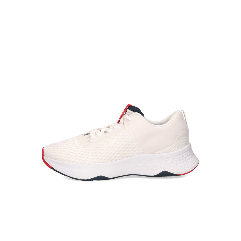 Lacoste Mens Court Drive 215 Fashion Sneakers 40SMA0101-407 White/Navy/Red