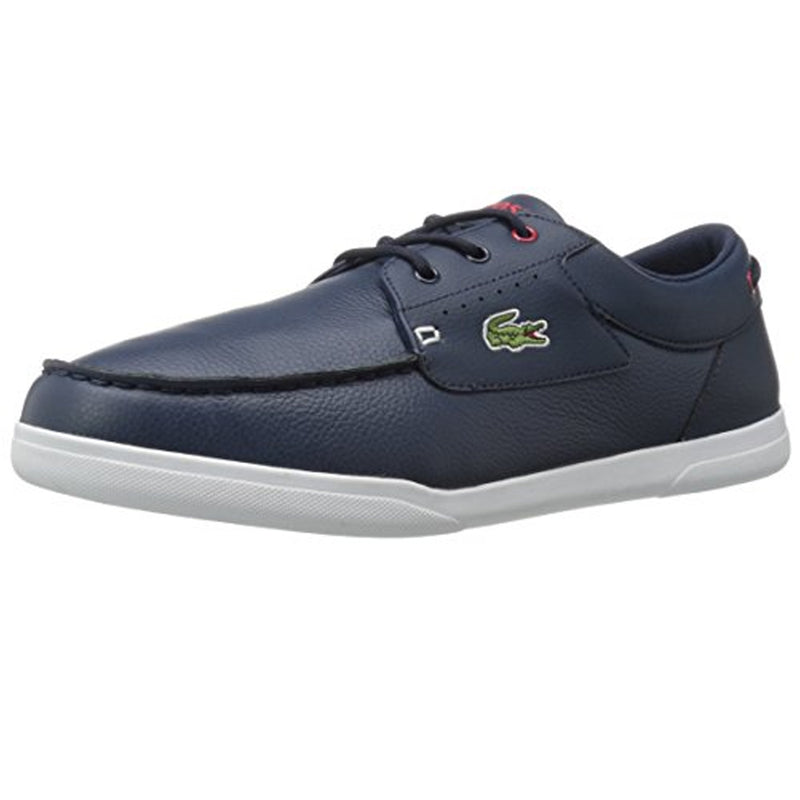 Lacoste Mens Codecasa 316 1 Boat Shoes 7-32SPM0098144 Navy