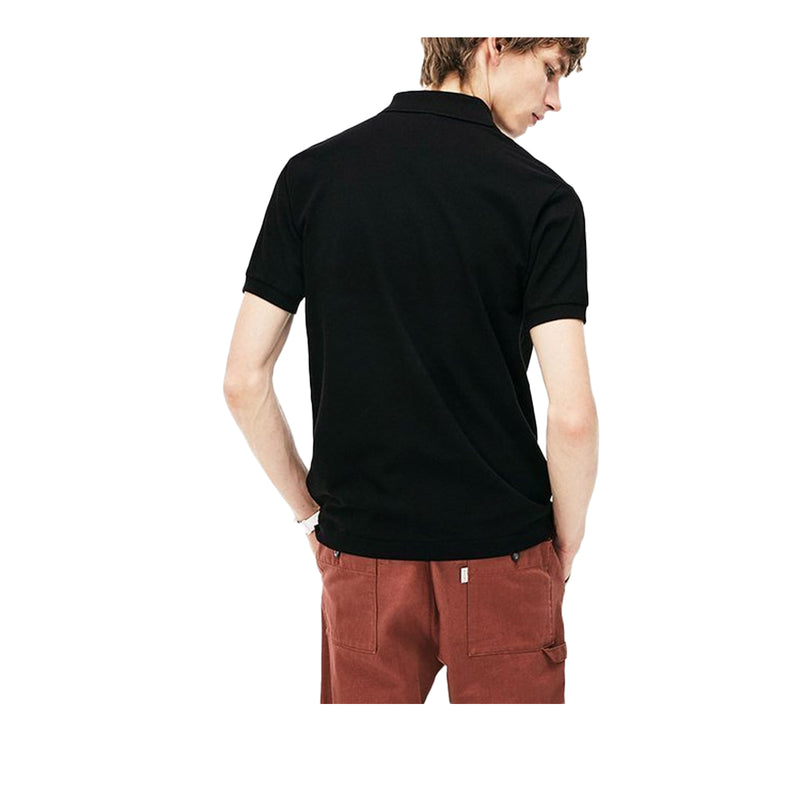 Lacoste Mens Short Sleeve Classic Pique Polo Shirt L1212-031 Black