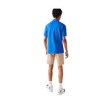 Lacoste Mens Short Sleeve Classic Pique Polo Shirt L1212-Qpt Ultramarine