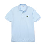 Lacoste Mens Short Sleeve Classic Pique Polo Shirt L1212-T01 Rill Light Blue