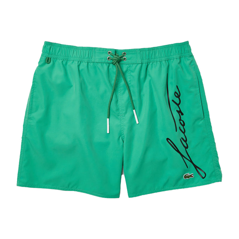 Lacoste Mens Swimming Shorts MH2699-KFV Clover Green