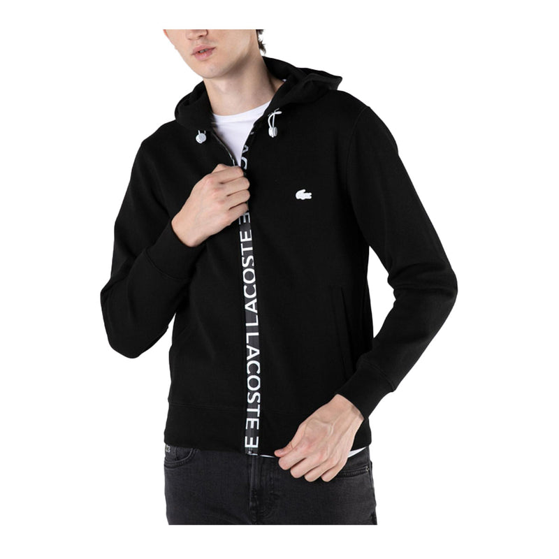 NY Premium Sweatshirt | Lacoste SH6886-031 Black Mens Lounge
