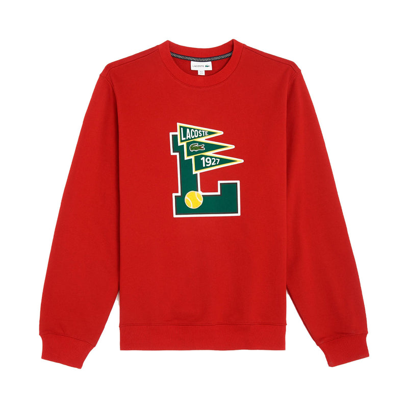 Lacoste Mens Sweatshirt SH7419-5SX Red